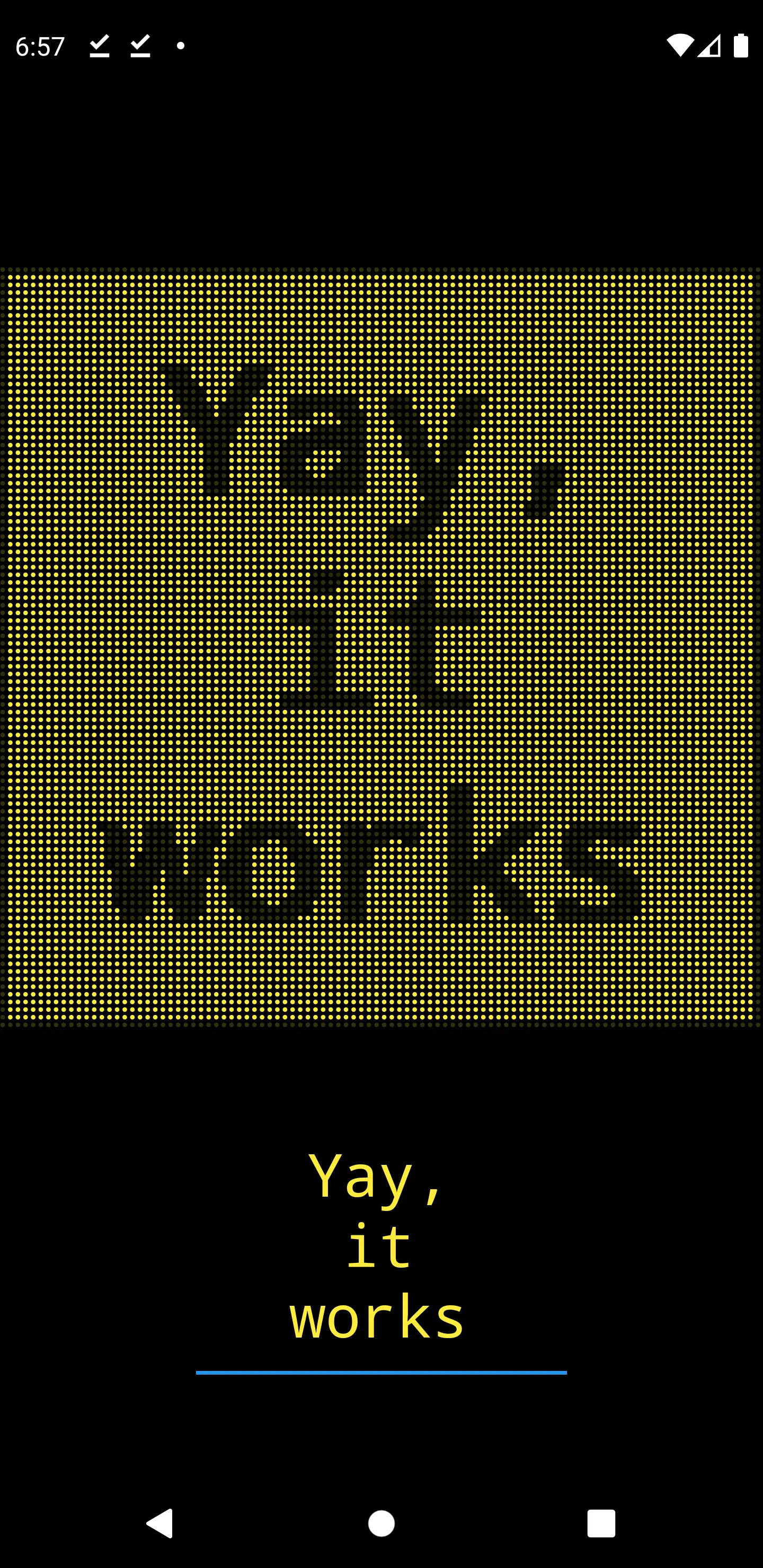 Flutter LED display iteration 3 Flutter LED display iteration 3