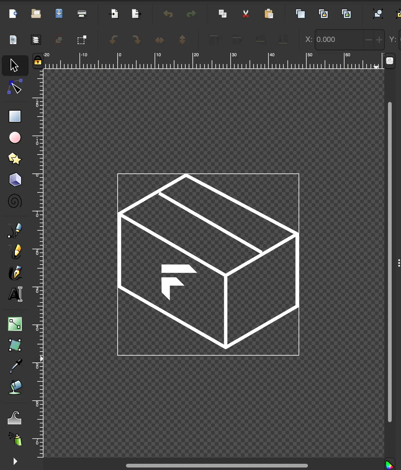 Icomoon icon prepared in Inkscape Icomoon icon prepared in Inkscape