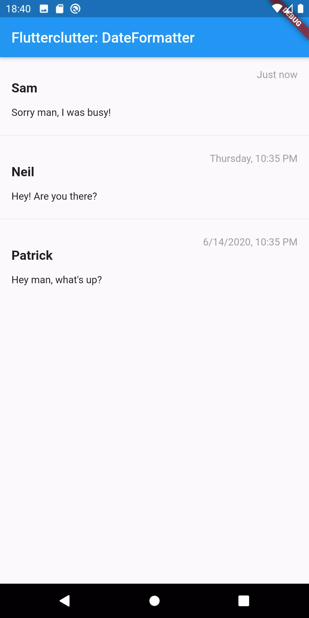 Verbose date formatting in English Verbose date formatting in English