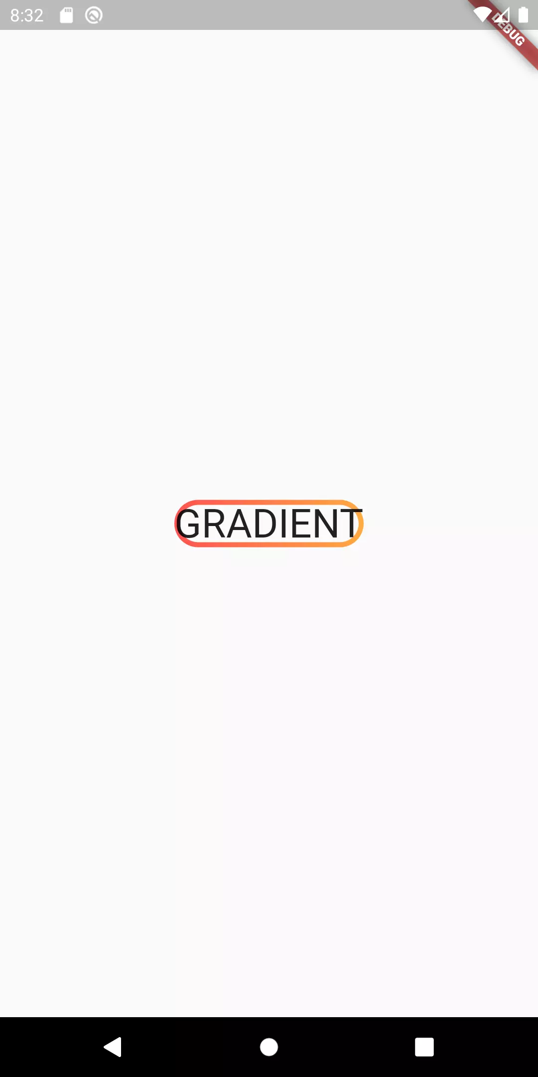 Round gradient border around text in Flutter Round gradient border around text in Flutter