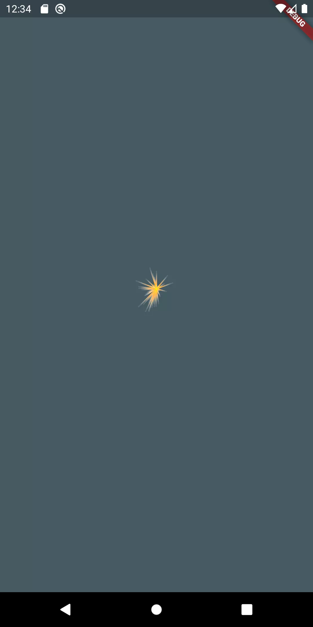 Flutter animated sparkler progress 2 Flutter animated sparkler progress 2