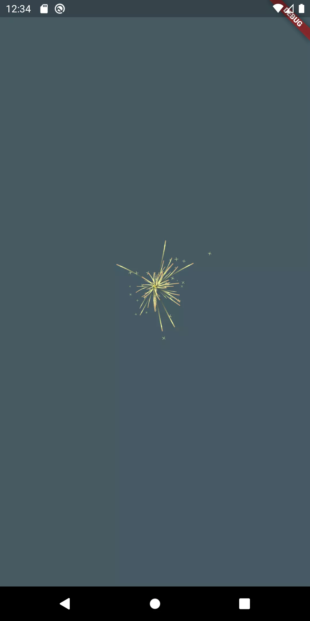 Flutter animated sparkler progress 5 Flutter animated sparkler progress 5