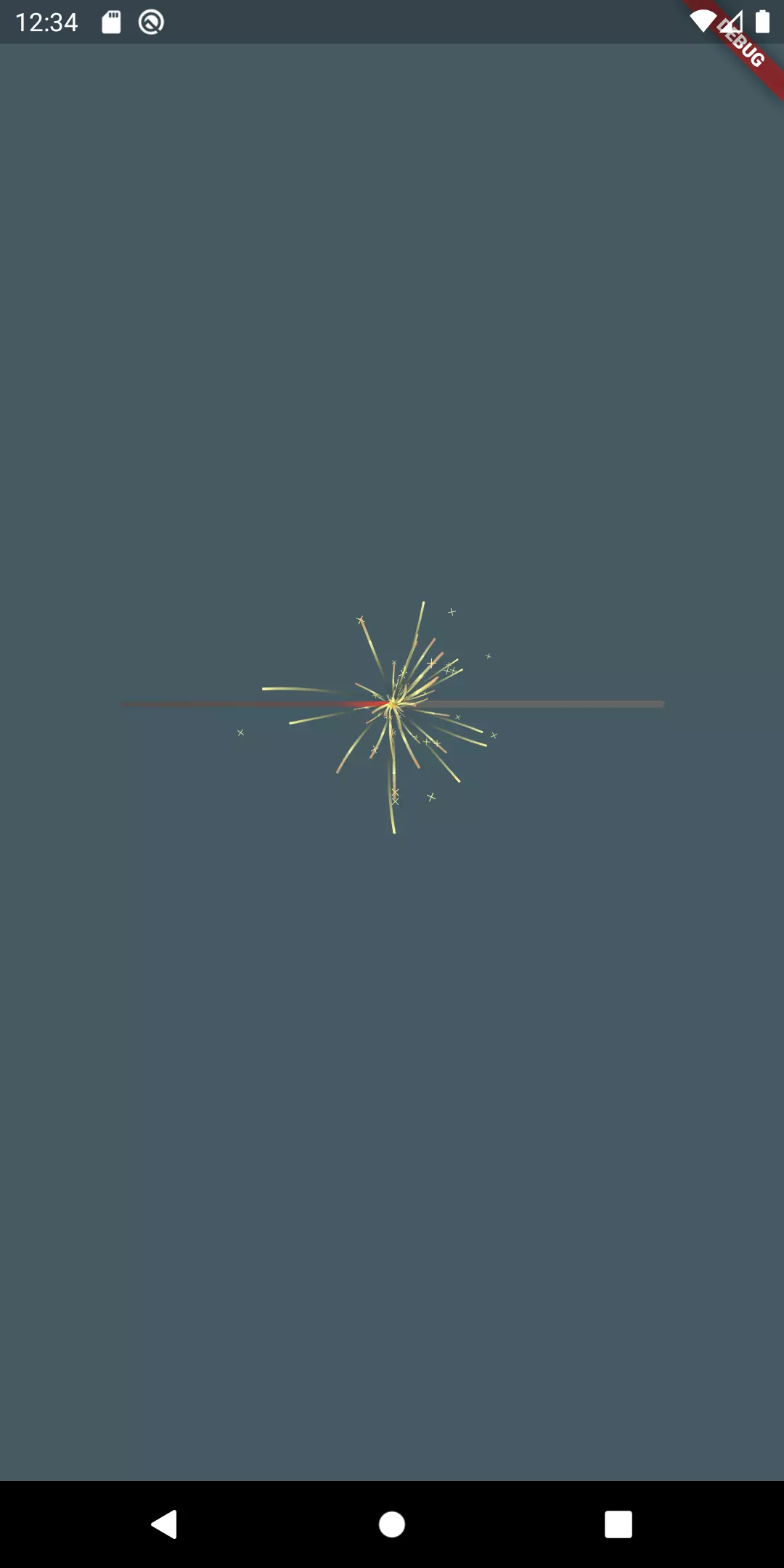 Flutter animated sparkler progress 6 Flutter animated sparkler progress 6