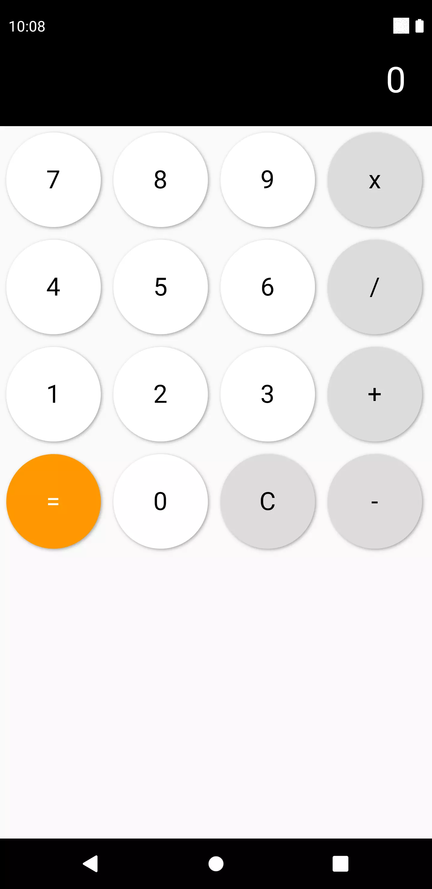 Flutter calculator keypad complete Flutter calculator keypad complete