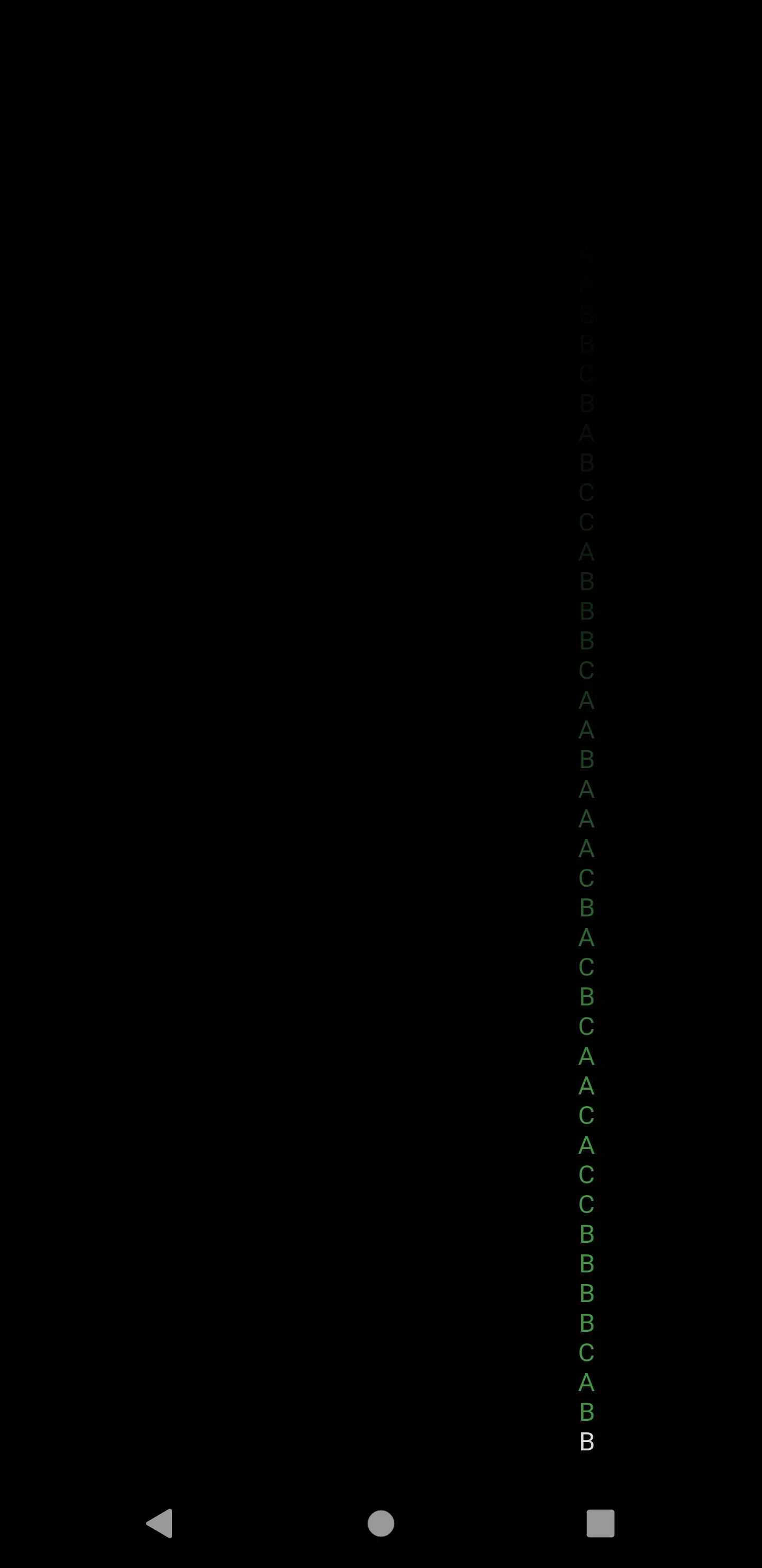Flutter matrix effect iteration 3 Flutter matrix effect iteration 3