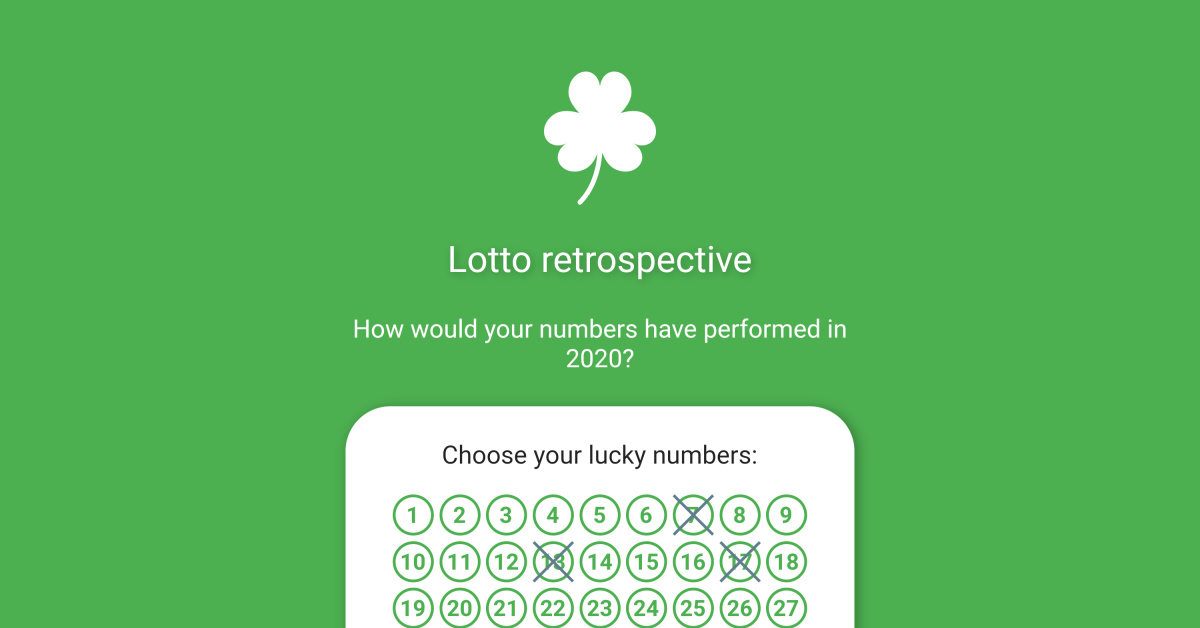 Implementing a lotto retrospective app