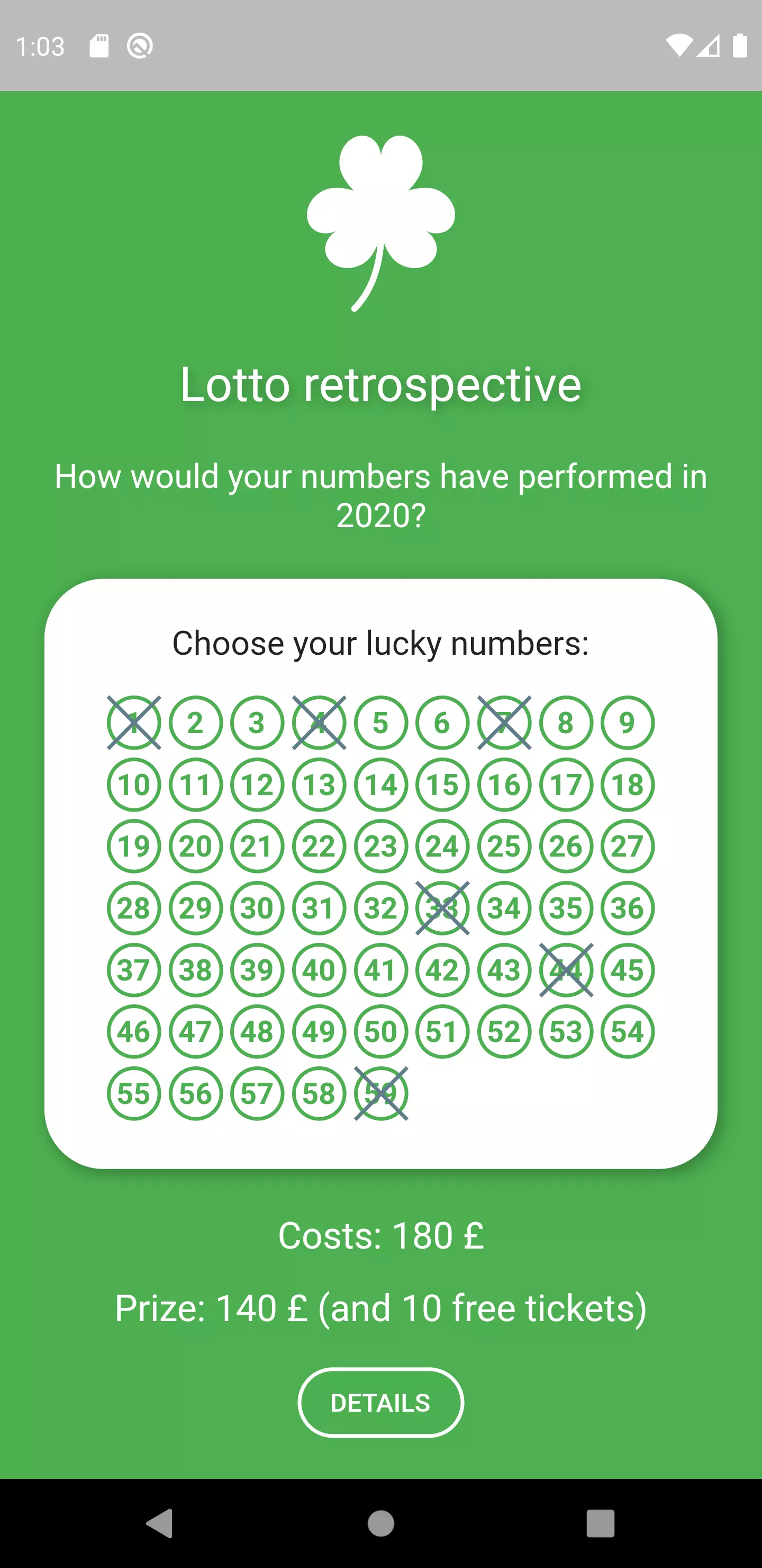 Flutter lotto static GridView completed Flutter lotto static GridView completed