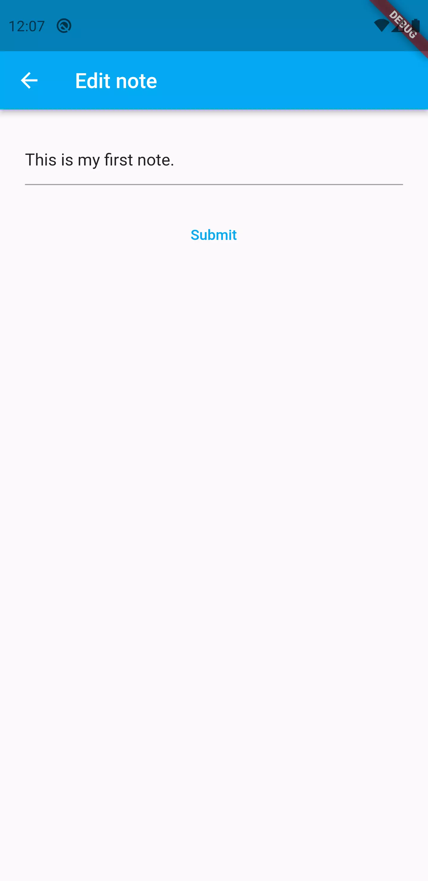 Flutter reload after popop: edit note screen